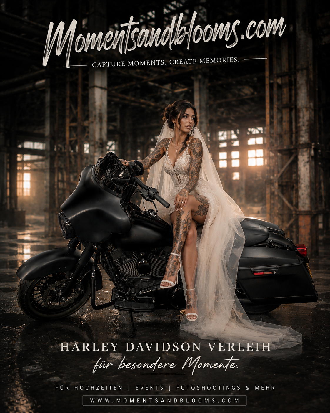 Harley Braut-Shooting Basic – Wuppertal