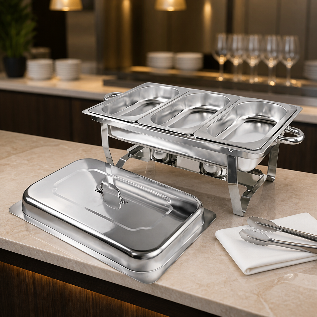 Chafing Dish Verleih – Professionelle Warmhaltebehälter für dein Event