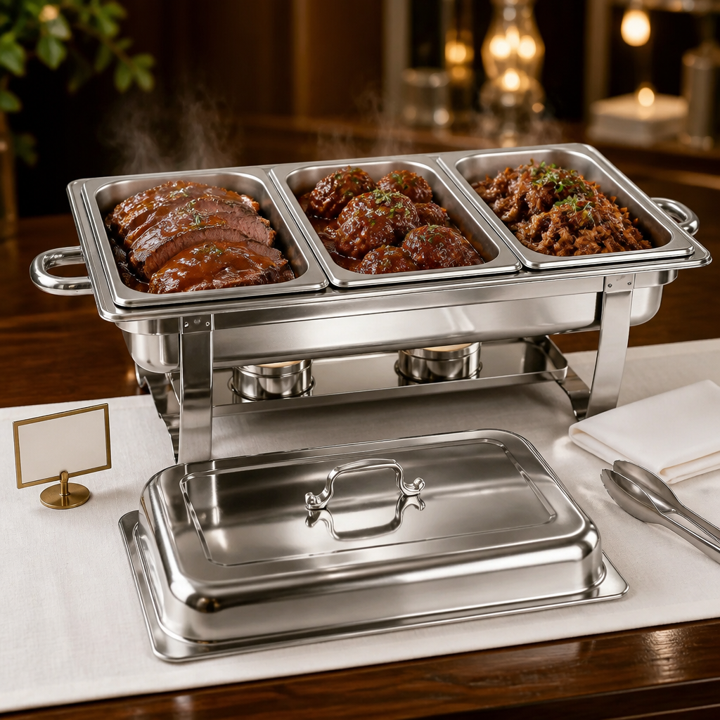 Chafing Dish Verleih – Professionelle Warmhaltebehälter für dein Event