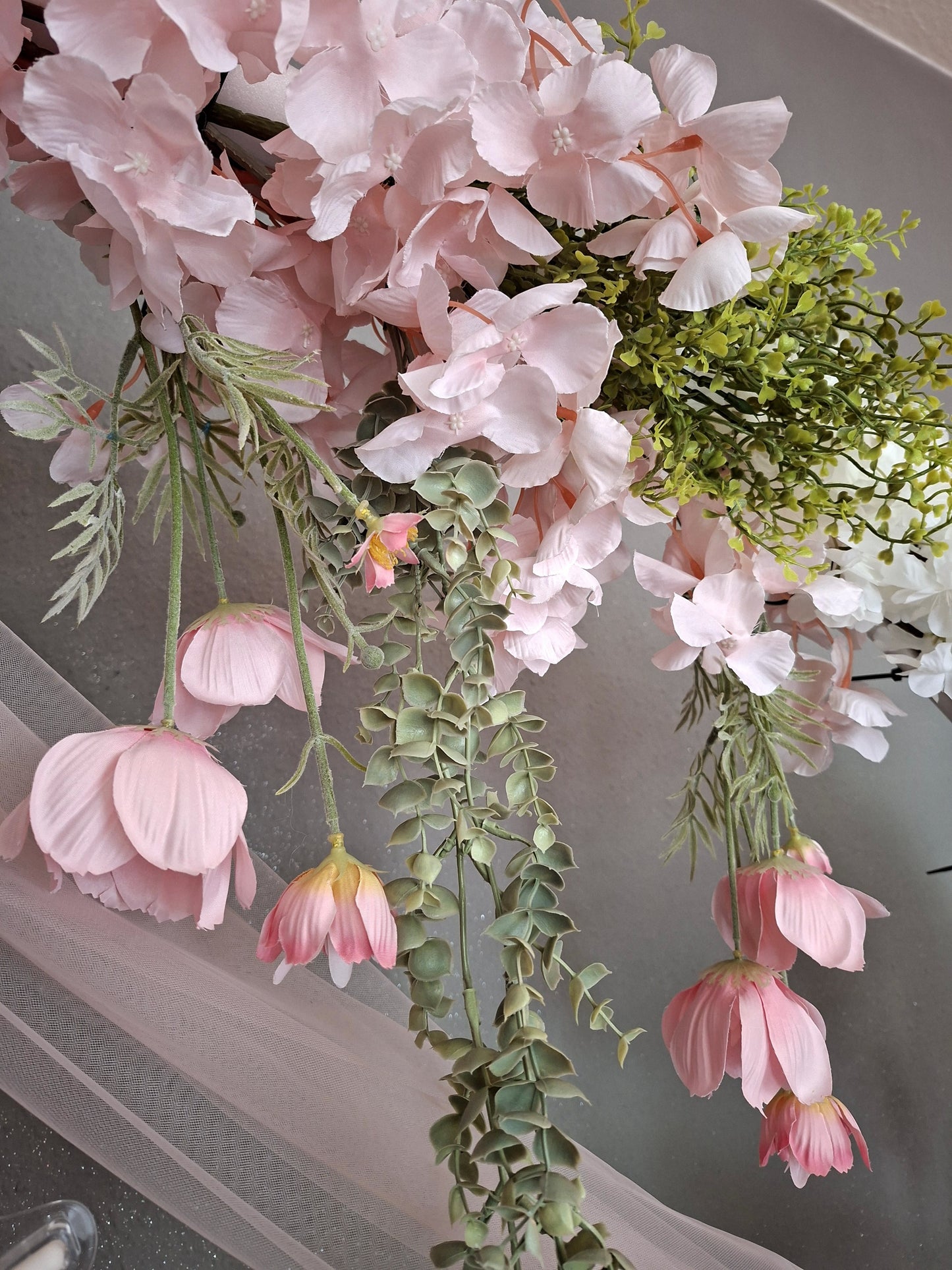 DIY Blumenset Weiß-Rose-Grün – Verleih