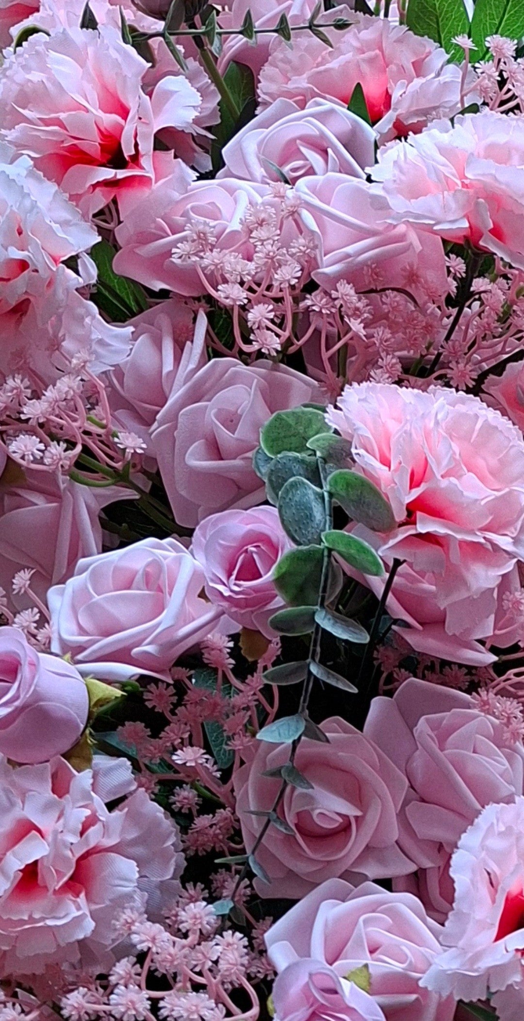 Blumenarrangement Rose-Pink – Verleih (2 Stück)