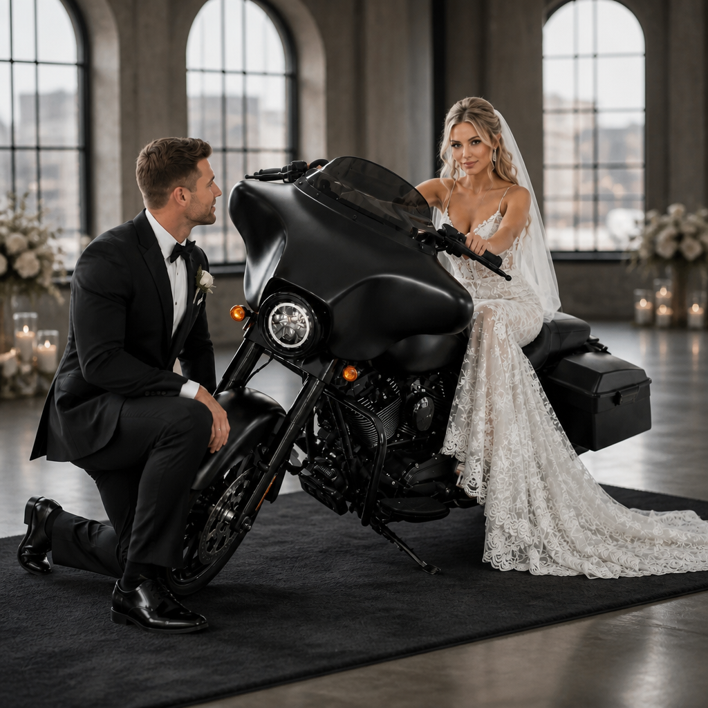Harley Braut-Shooting Basic – Wuppertal