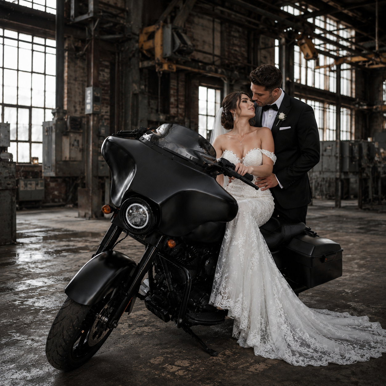Harley Braut-Shooting Basic – Wuppertal
